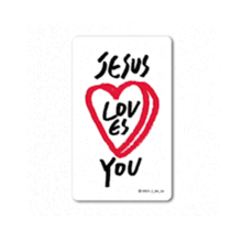 Jesus Love You 렌티큘러 카드 (ver.2)